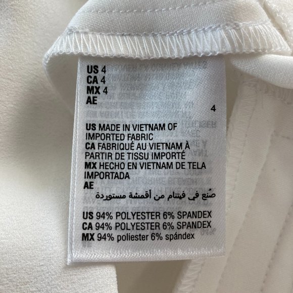 Macy's | White Dress Pants | 4 - Picture 5 of 5